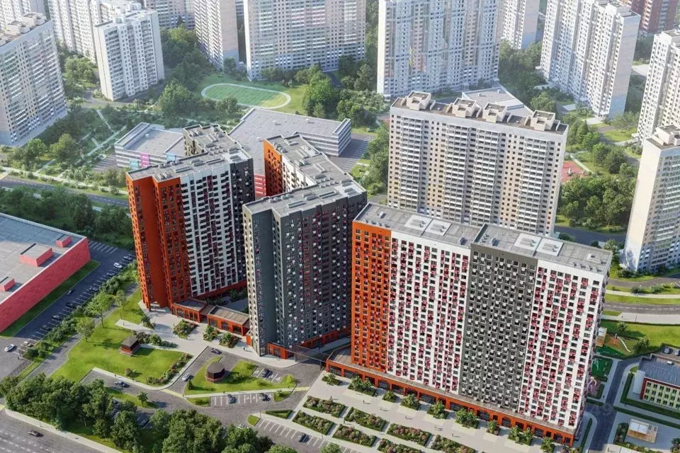 1-к кв. Москва Внуковское поселение, ул. Анны Ахматовой, 11к3 (41.5 м) - Фото 1