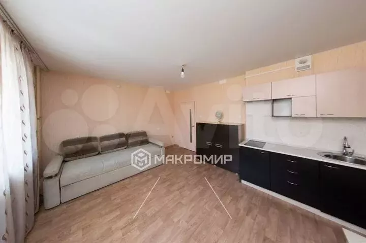 Квартира-студия, 23,5м, 3/16эт. - Фото 1