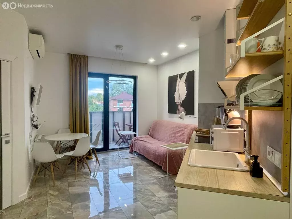 2-комнатная квартира: Сочи, микрорайон Новый Сочи, Санаторная улица, ... - Фото 2