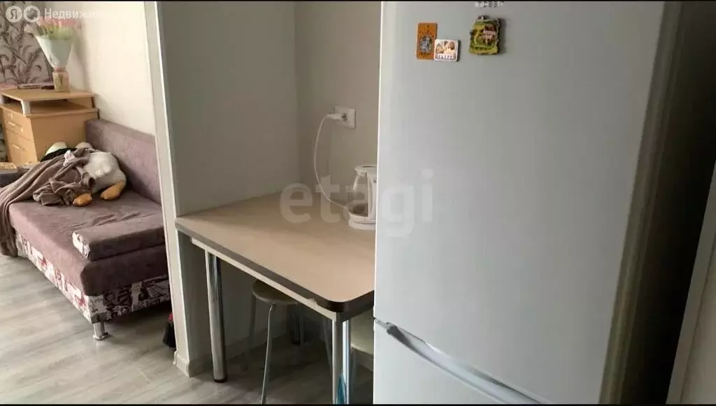 Квартира-студия: Тюмень, улица Вадима Бованенко, 3 (23.7 м) - Фото 1