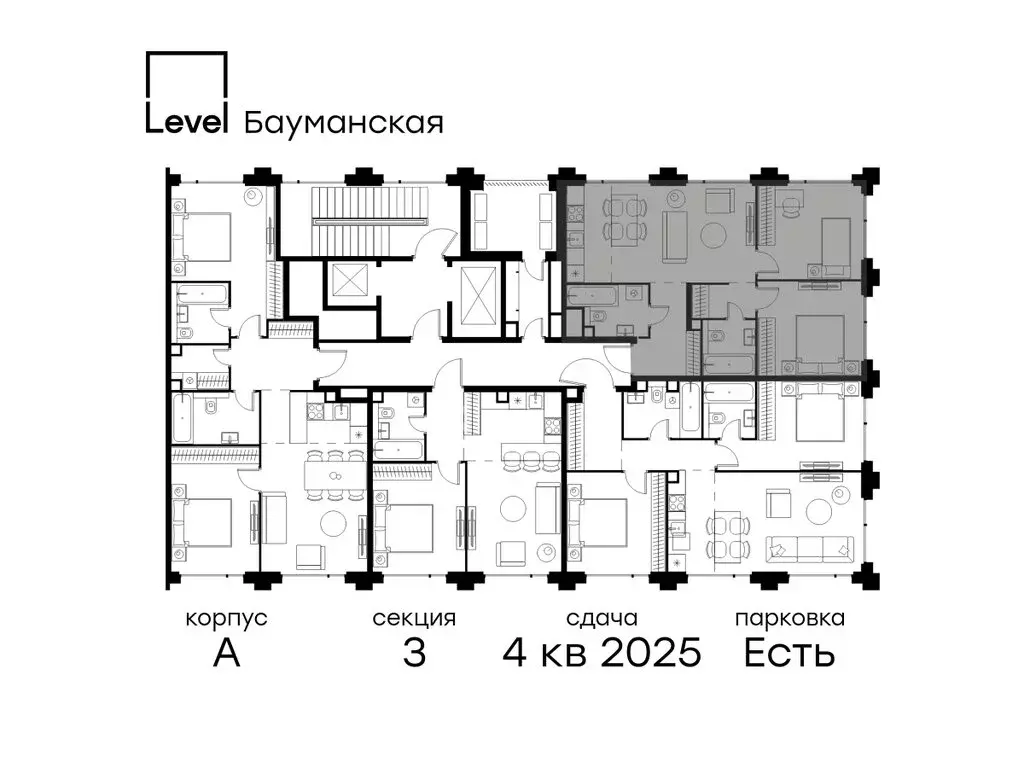 3-комнатная квартира: Москва, Большая Почтовая улица, кА (62.1 м) - Фото 1