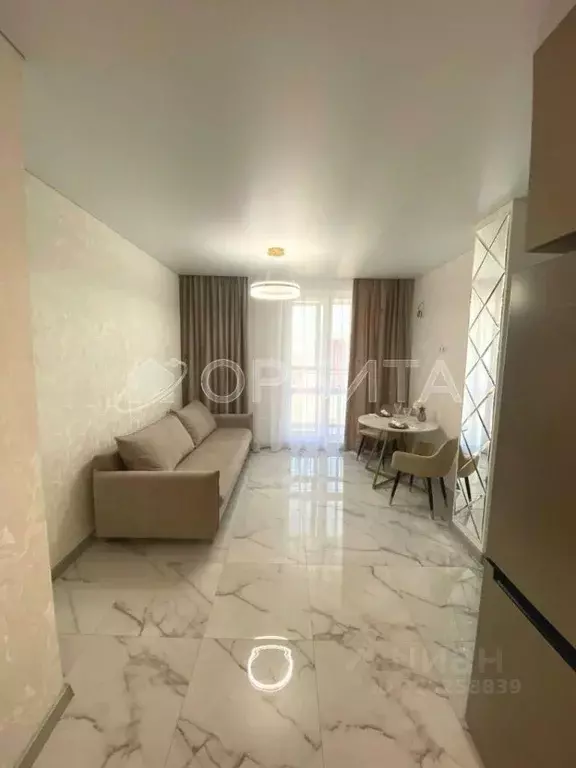 1-к кв. Тюменская область, Тюмень ул. Константина Посьета, 6 (37.0 м) - Фото 2