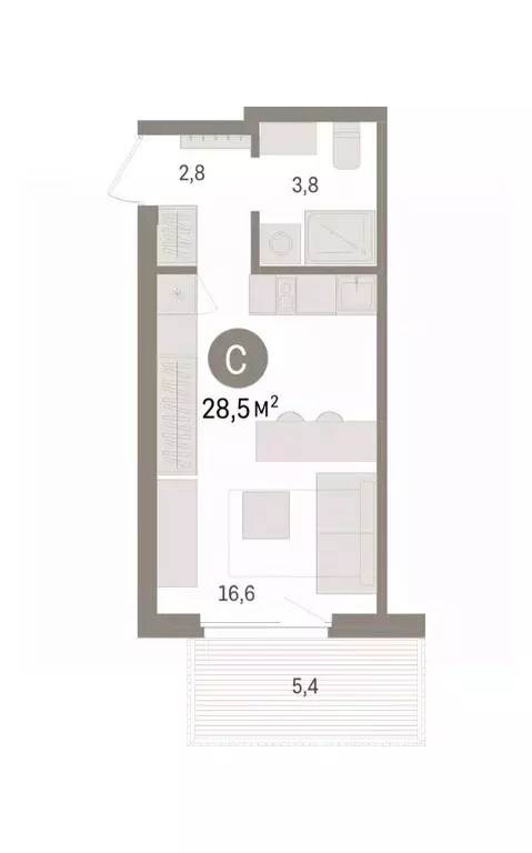 Студия Новосибирская область, Новосибирский район, Краснообск рп, 3-й ... - Фото 1