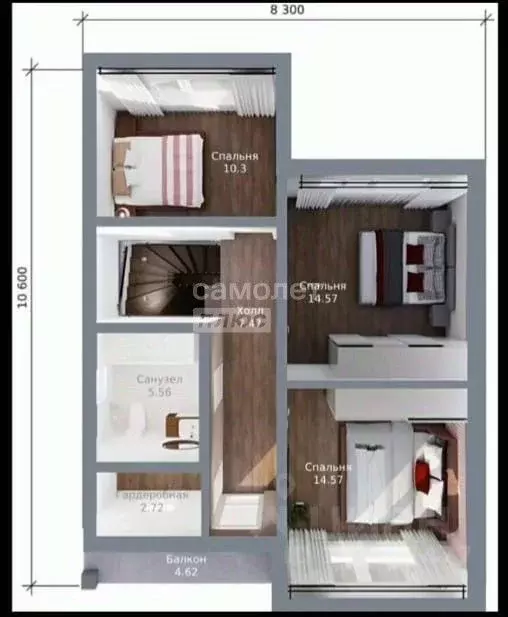 Дом в Краснодарский край, Новороссийск городской округ, Натухаевская ... - Фото 2