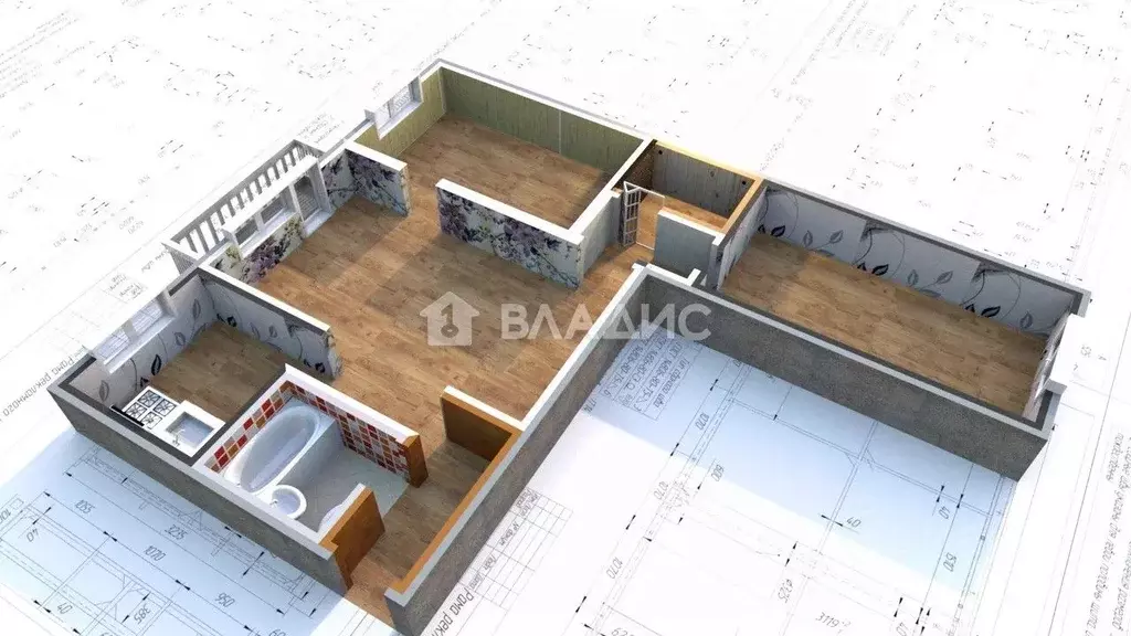 3-к кв. Иркутская область, Ангарск 82-й кв-л, 9 (58.2 м) - Фото 2