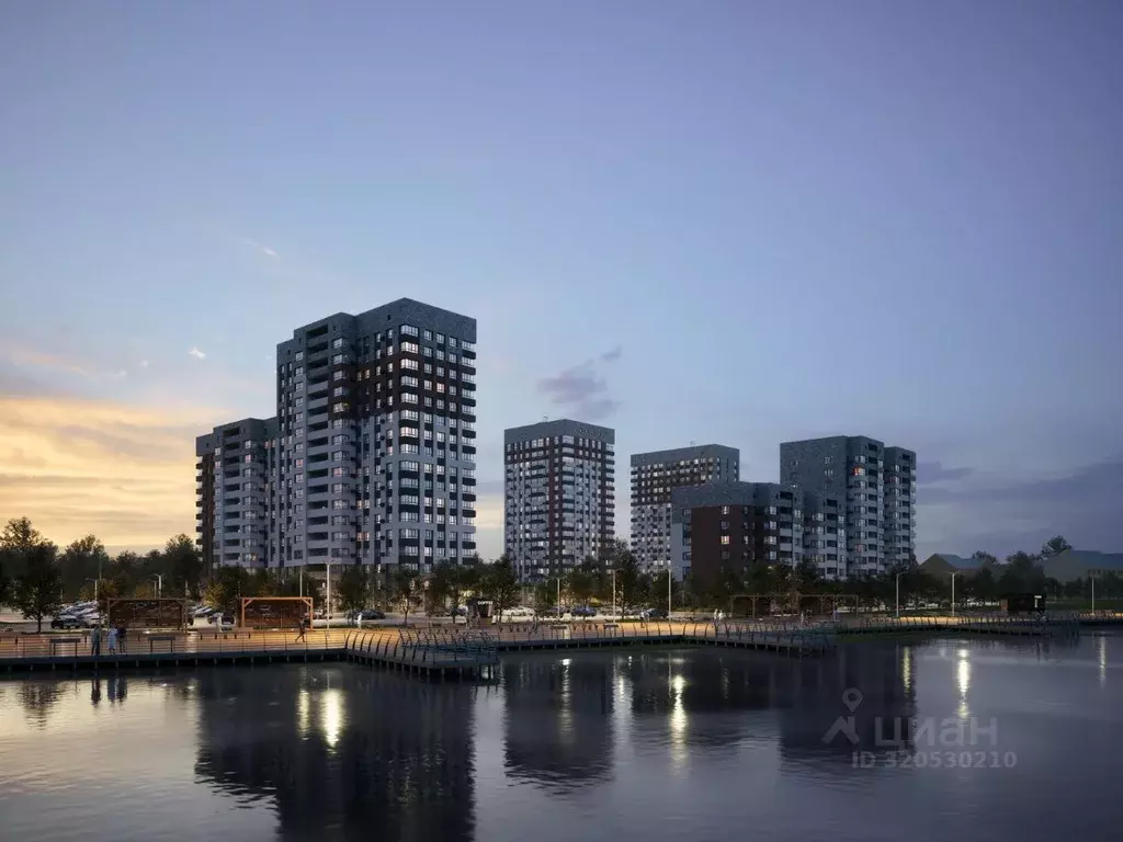Студия Курганская область, Курган Заозерный жилрайон, 6А мкр, ул. ... - Фото 0