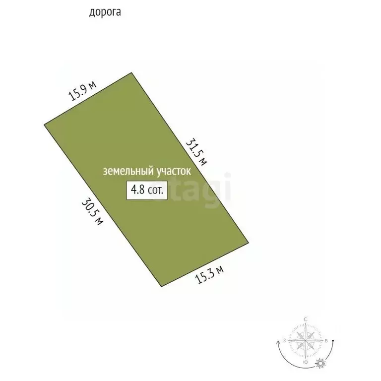 Участок в Ростовская область, Азовский район, Обильненское с/пос, пос. ... - Фото 2