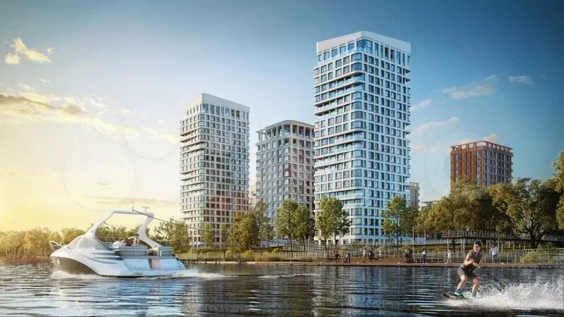 1-к. квартира, 46,7 м, 15/20 эт. - Фото 1