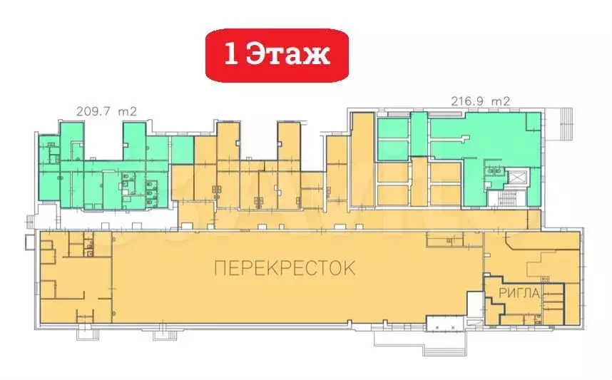 Продажа габ - Перекрёсток и Ригла - 2857,3 м - Фото 0