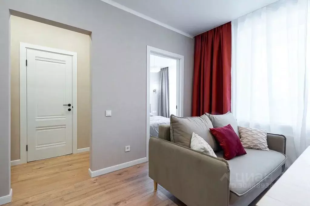 1-к кв. Калининградская область, Светлогорск ул. Молодежная, 17 (31.8 ... - Фото 2