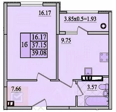 1-к кв. Крым, Евпатория ул. Чапаева, 28Г (39.08 м) - Фото 0