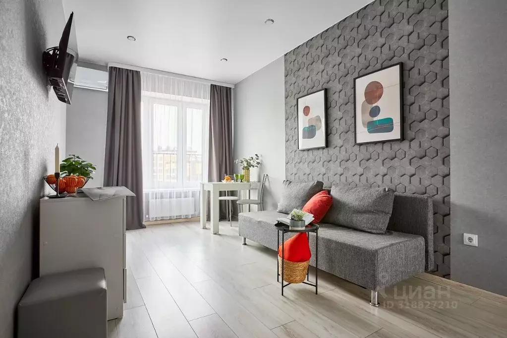 1-к кв. Краснодарский край, Краснодар ул. Конгрессная, 31 (37.0 м) - Фото 2