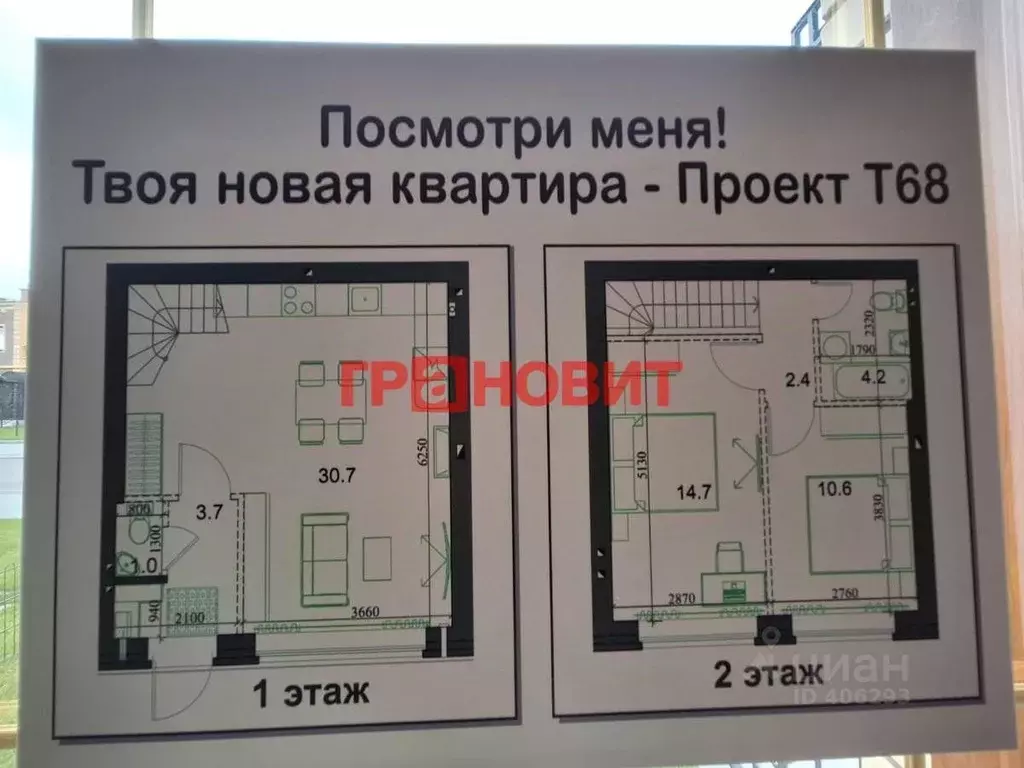 3-к кв. Новосибирская область, Новосибирский район, Мичуринский ... - Фото 1