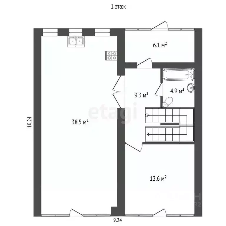 Дом в Нижегородская область, Выкса городской округ, Ближне-Песочное рп ... - Фото 2