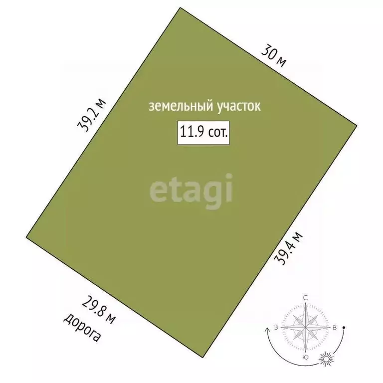 Участок в Ростовская область, Азов Азовский район,  (11.48 сот.) - Фото 2