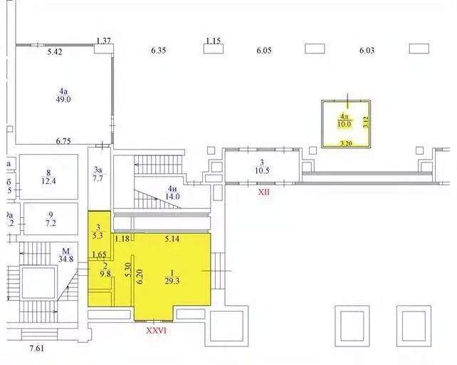 Торговая площадь в Москва Павелецкая пл., 1АС1 (44 м) - Фото 2
