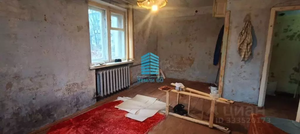 1-к кв. Псковская область, Великие Луки Первомайская ул., 3 (30.0 м) - Фото 1