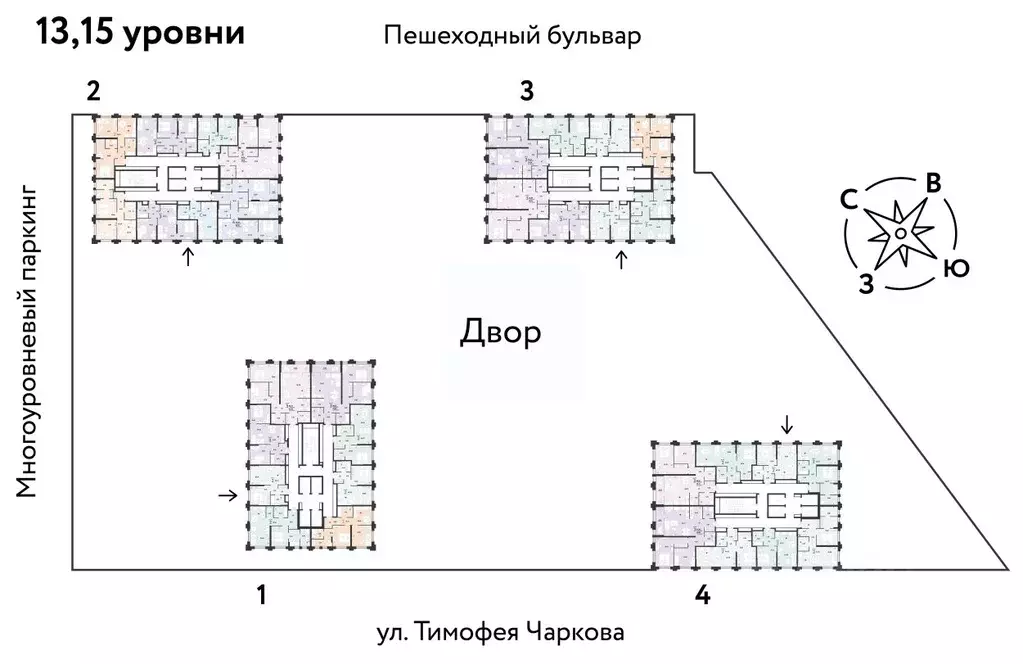 3-к кв. Тюменская область, Тюмень ул. Тимофея Чаркова, 93 (81.76 м) - Фото 1