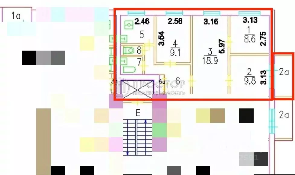 4-к кв. Москва Коптевская ул., 18Б (62.6 м) - Фото 1