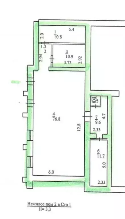 Торговая площадь в Калужская область, Калуга Тульская ул., 15 (125 м) - Фото 2