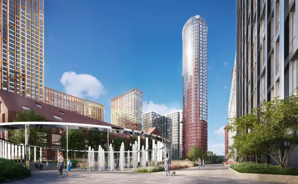 1-к кв. Москва Сидней Сити жилой комплекс, к2/1 (36.0 м) - Фото 1