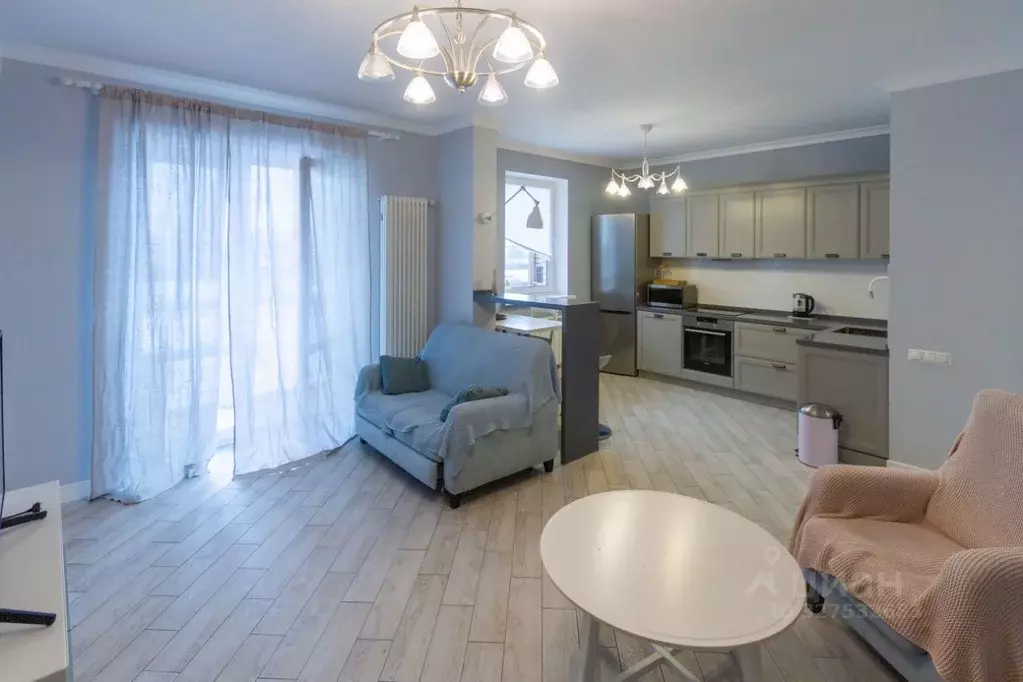 1-к кв. Москва ул. Татьянин Парк, 14к2 (47.0 м) - Фото 1