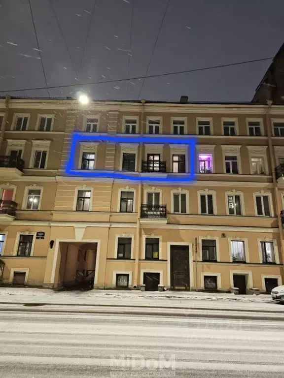 3-к кв. Санкт-Петербург Рижский просп., 46 (73.9 м) - Фото 1