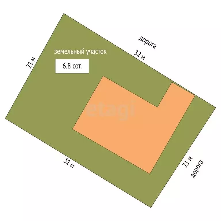 Дом в Усть-Абаканский район, деревня Чапаево, Благодатная улица (140 ... - Фото 1