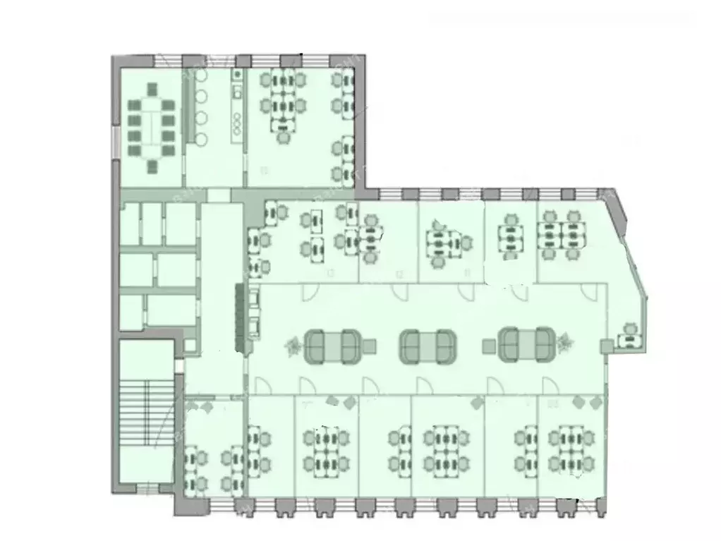 Офис в Санкт-Петербург Инструментальная ул., 8 (371 м) - Фото 2