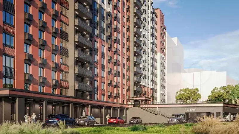Квартира-студия, 33,8 м, 3/24 эт. - Фото 0