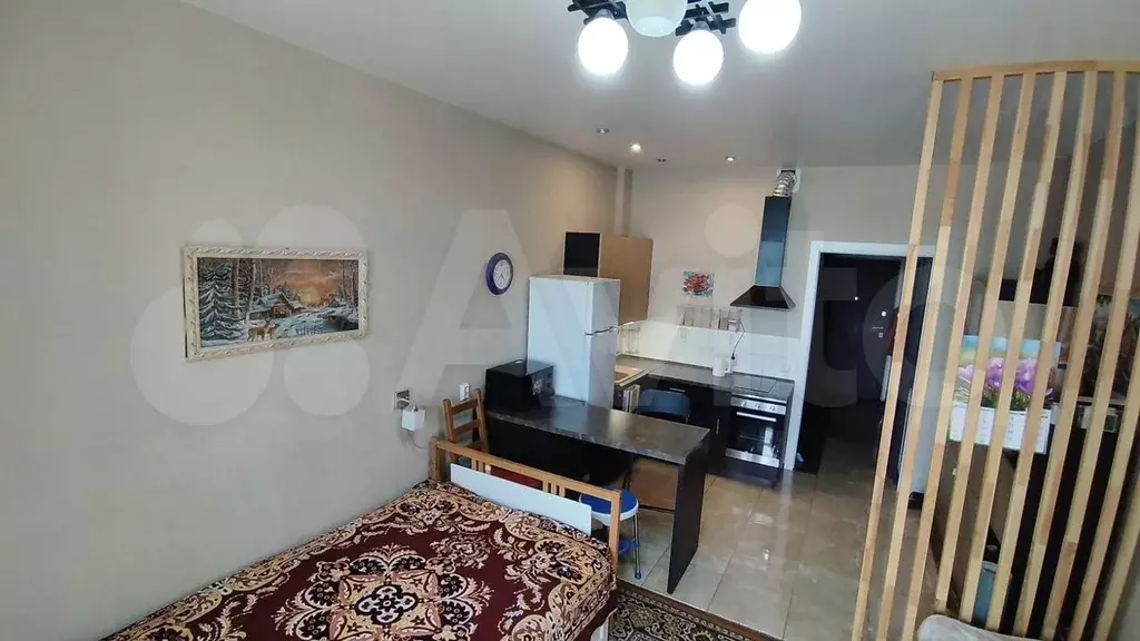 Квартира-студия, 27,3 м, 8/17 эт. - Фото 1