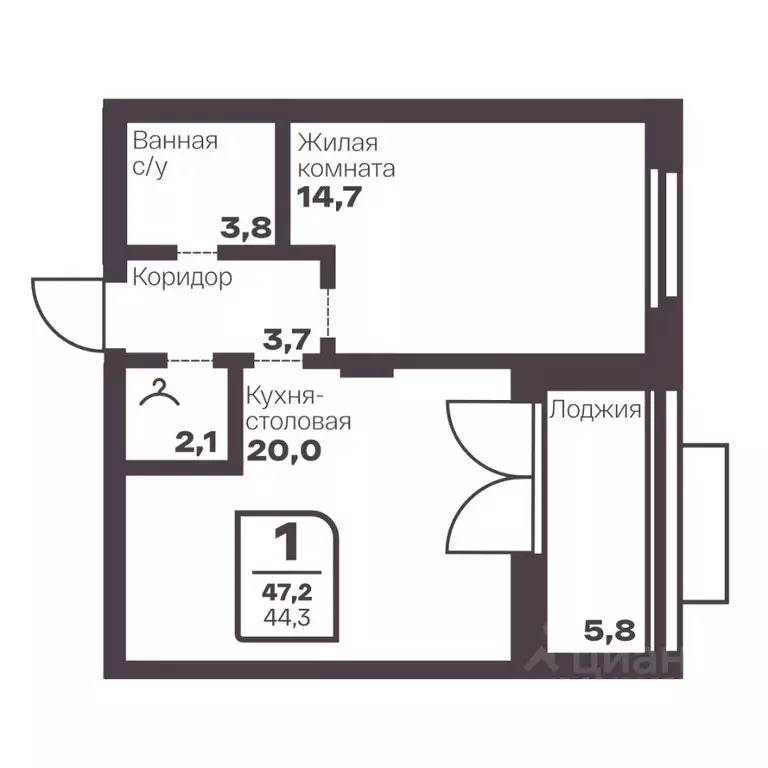 1-к кв. Челябинская область, Магнитогорск Голос Притяжение жилой ... - Фото 0