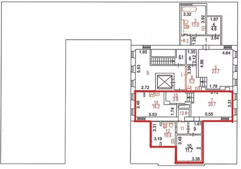 Офис (70 м) - Фото 2