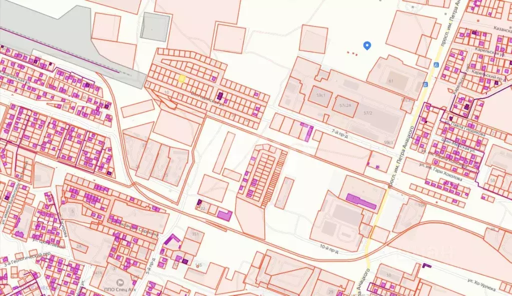 Участок в Калмыкия, Элиста Территория Восточная промзона, проезд 5-й, ... - Фото 1