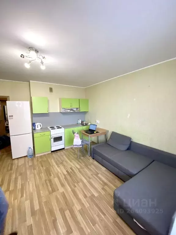 Студия Ленинградская область, Мурино Всеволожский район, пл. ... - Фото 2