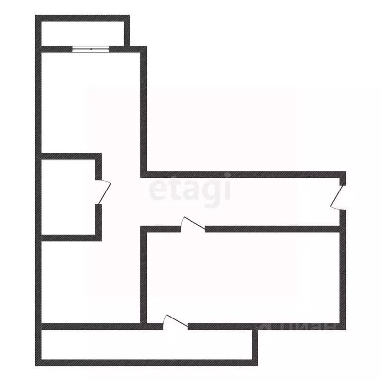 2-к кв. Иркутская область, Ангарск ул. Алешина, 1 (58.2 м) - Фото 1