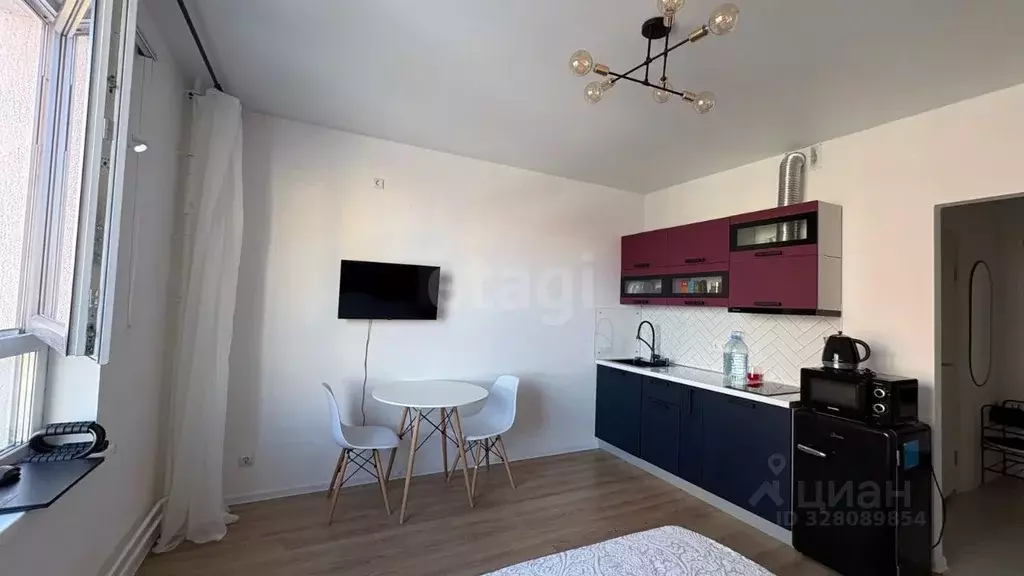 Студия Ярославская область, Ярославль ул. Лескова, 38 (24.0 м) - Фото 2