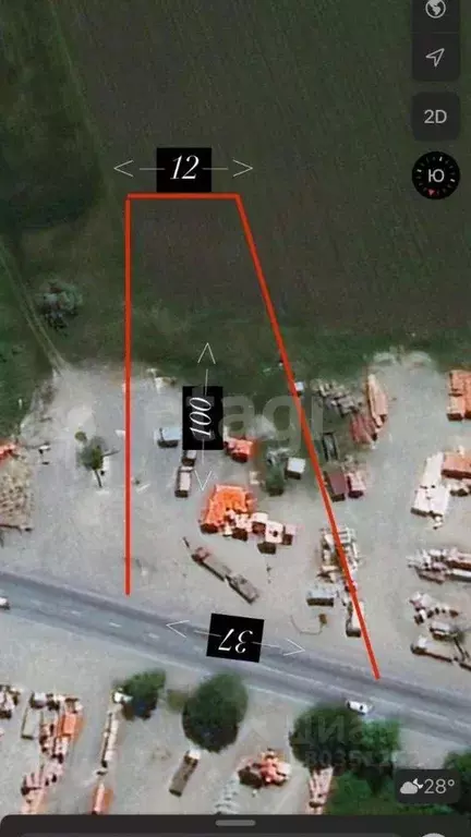 Участок в Ингушетия, Назрань ул. А-Г.Д. Тангиева (29.0 сот.) - Фото 2