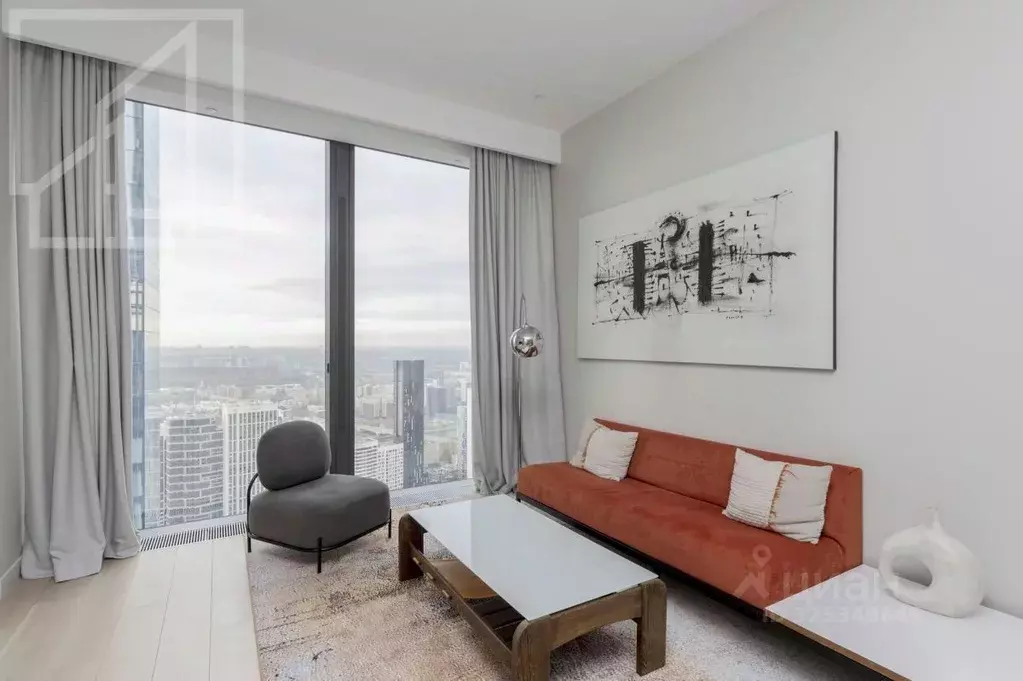 2-к кв. Москва 1-й Красногвардейский проезд, 22с1 (75.0 м) - Фото 1