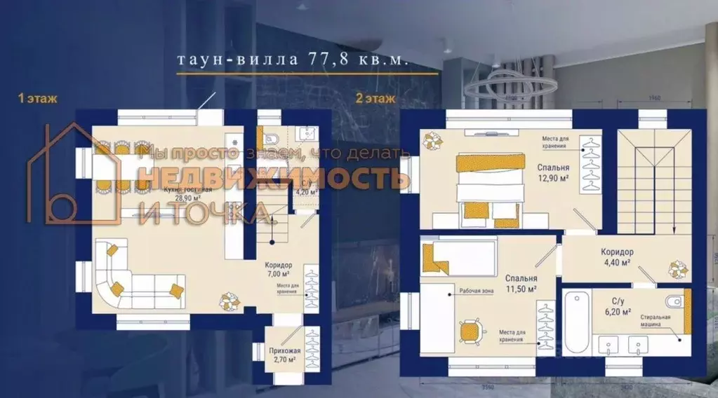 Таунхаус в Башкортостан, Уфа ул. Баварская, 7 (78 м) - Фото 1