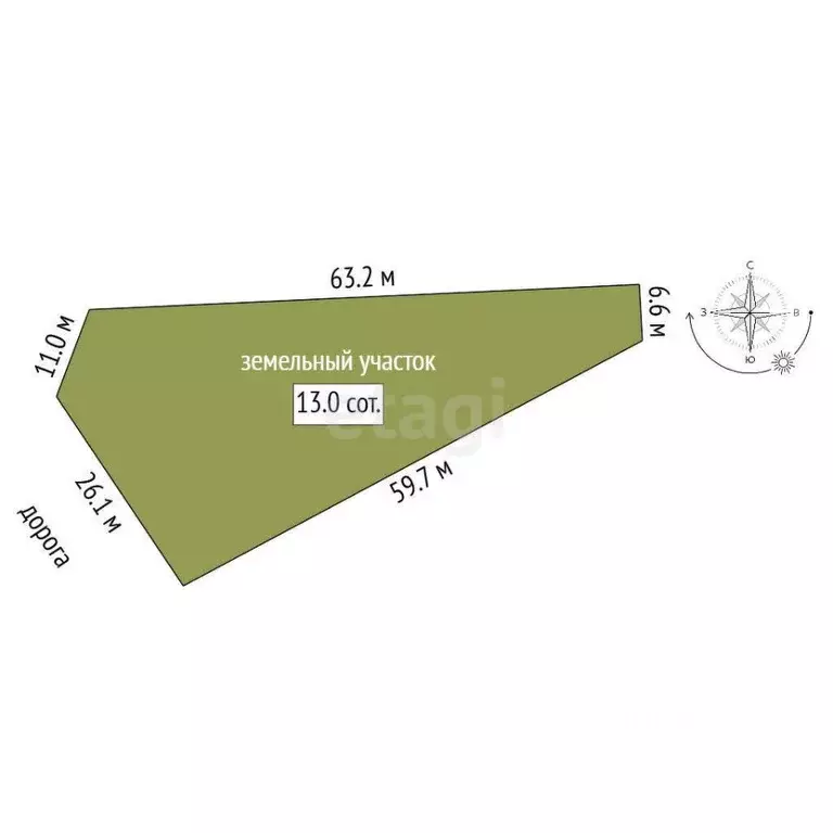 Участок в Ленинградская область, Всеволожский район, Лесколовское ... - Фото 2