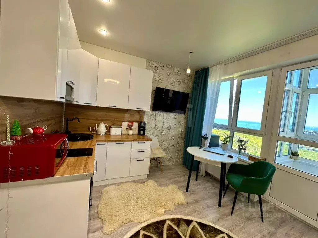 Студия Краснодарский край, Анапа ул. Ивана Голубца, 147 (26.6 м) - Фото 2