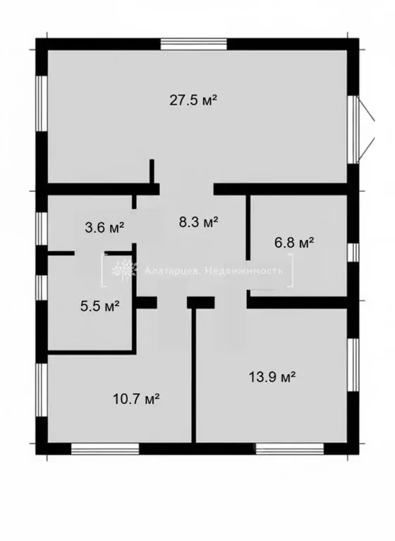 Дом в Томская область, Томский район, д. Новомихайловка, Кедры ДНП ул. ... - Фото 2