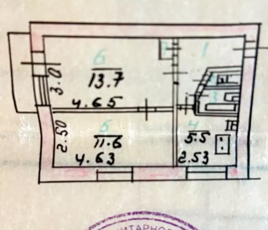 2-к кв. Орловская область, Орел ул. Максима Горького, 67 (40.0 м) - Фото 2