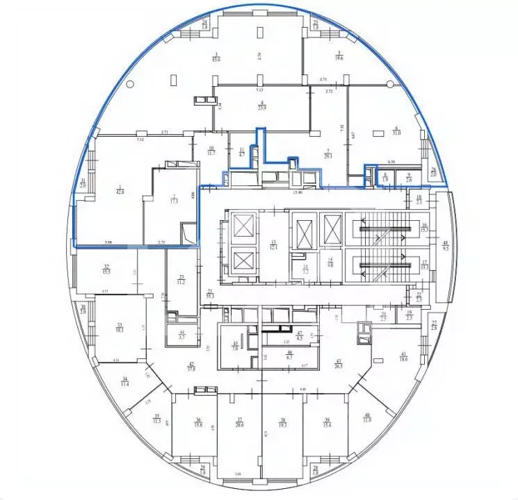 Офис в Москва Поклонная ул., 3 (309 м) - Фото 2