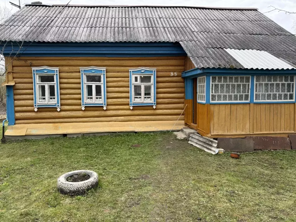 Дом в Калужская область, Бабынинский муниципальный округ, Утешево ... - Фото 1