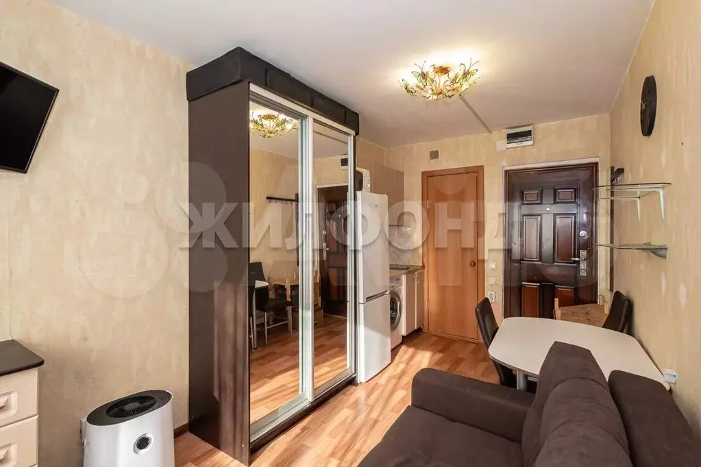 Квартира-студия, 15,4 м, 1/5 эт. - Фото 1