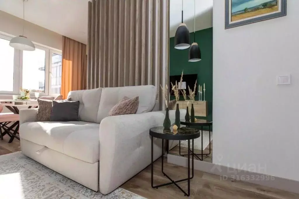 2-к кв. Калининградская область, Калининград ул. Космонавта Пацаева, ... - Фото 2