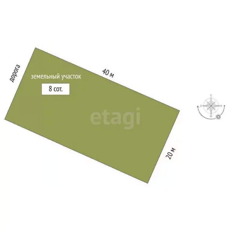 Участок в Татарстан, Тукаевский район, д. Азьмушкино, Подсолнухи мкр ... - Фото 2