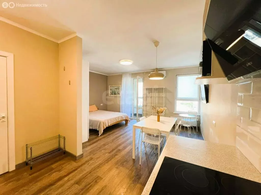 1-комнатная квартира: Симферополь, улица Бородина, 59Б (33 м) - Фото 0